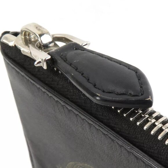 Auth GIVENCHY Clutch Bag Black/Multicolor Leather authentic - Picture 9 of 13